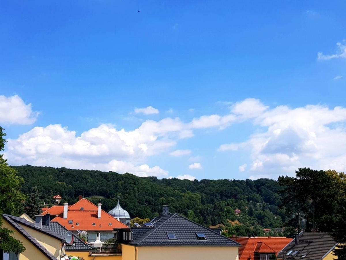 Ferienwohnung Elbhangblick - Fur 2 Personen Drážďany Exteriér fotografie